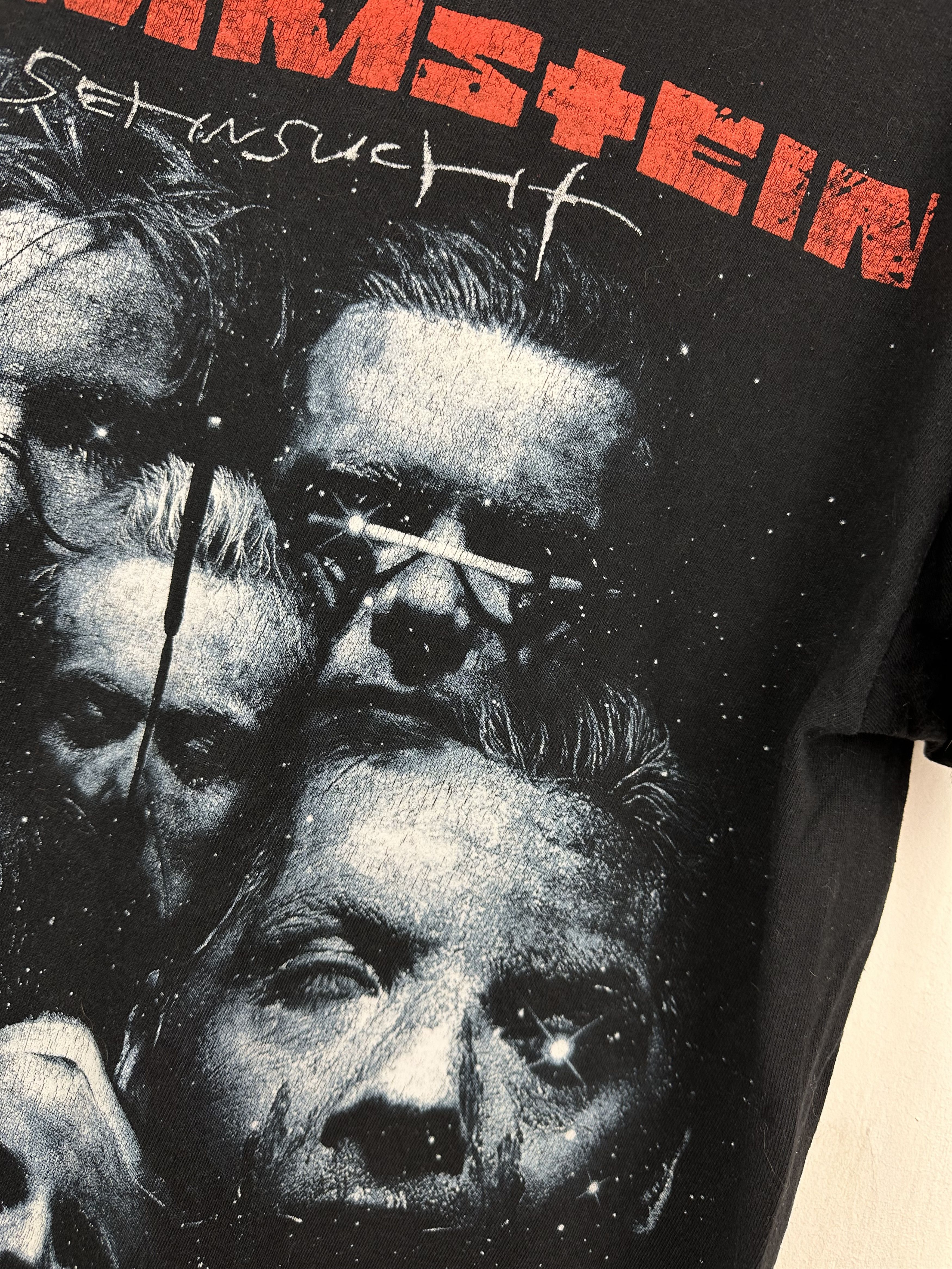 Band Tees × Vintage Vintage Rammstein Band Rare Shirt Tee Hype Jersey Size US L / EU 52-54 / 3 - 6 Thumbnail