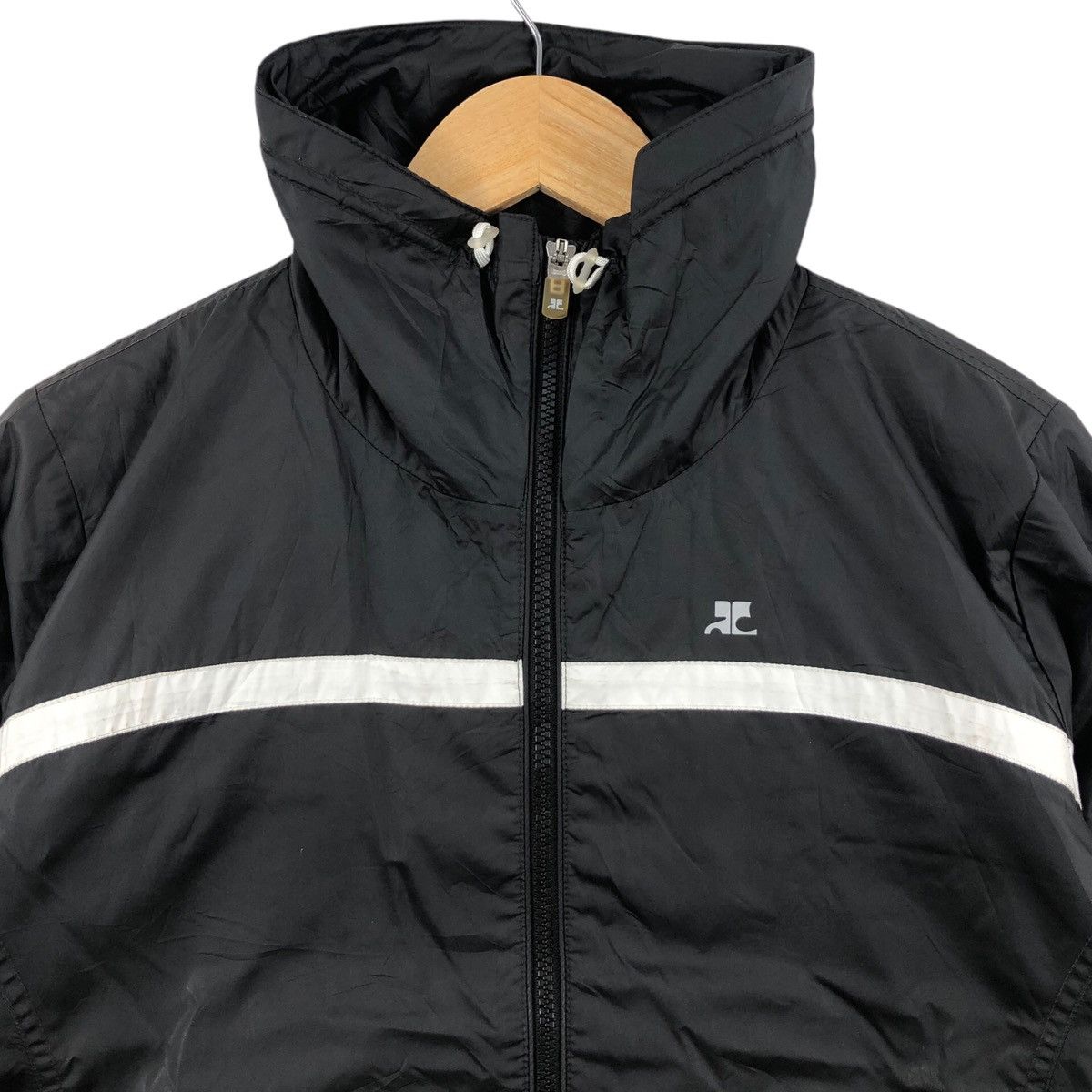 Courreges Vintage 90s COURREGES Windbreaker Jacket Size 42 Size US L / EU 52-54 / 3 - 2 Thumbnail