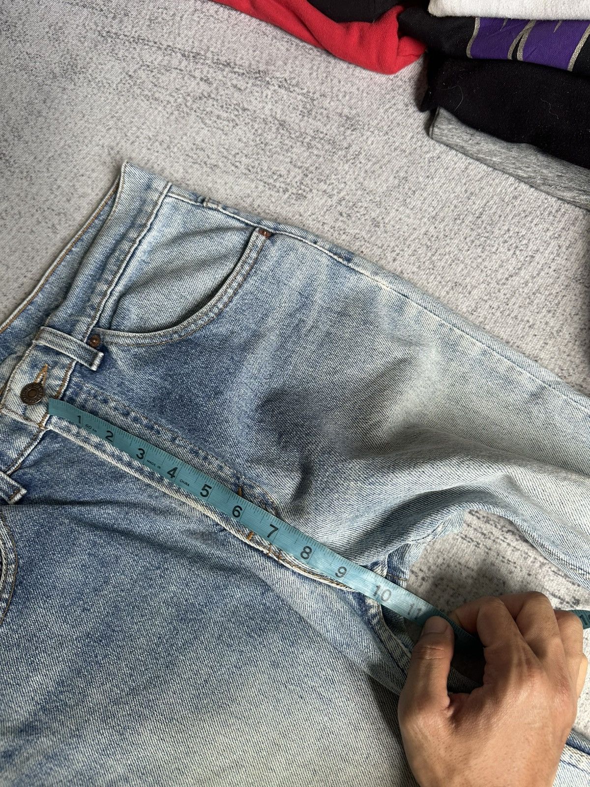 Levi's × Levi's Vintage Clothing × Vintage Vintage 90s Levi’s 517 Washed Blue Jeans Size US 31 - 20 Thumbnail