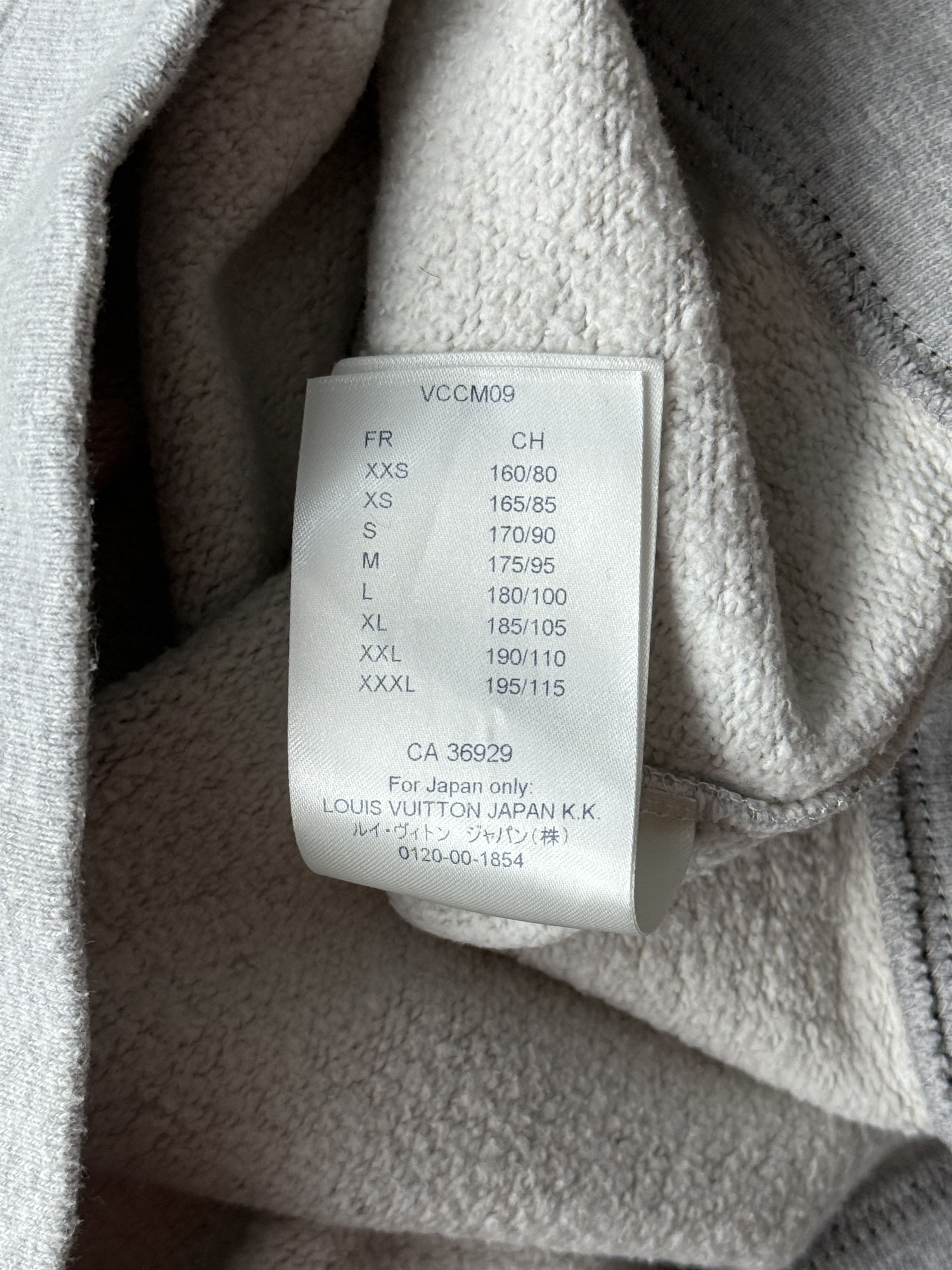 Louis Vuitton Louis Vuitton Grey Peace & Love Logo Embroidered Sweater Size US S / EU 44-46 / 1 - 6 Thumbnail