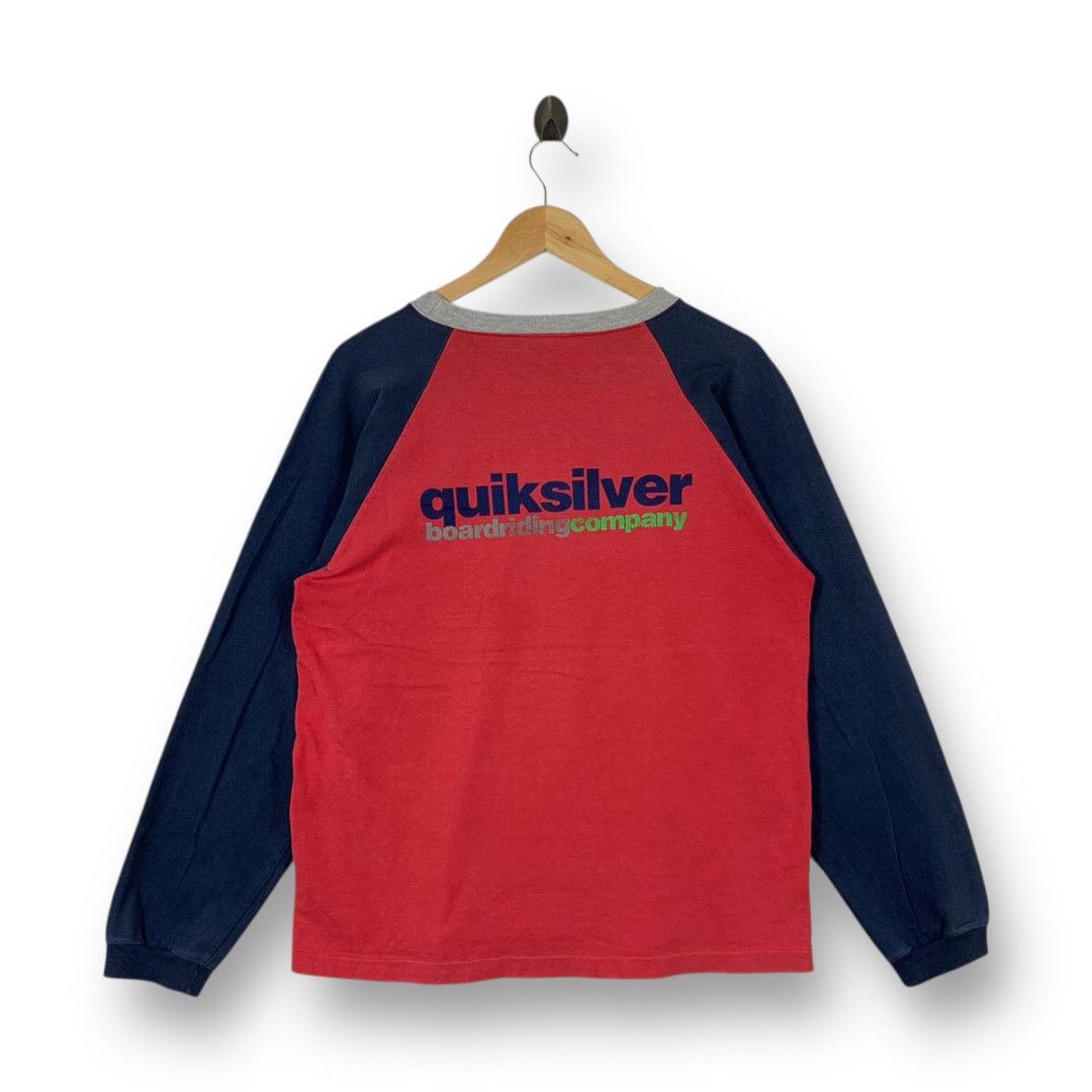 Quiksilver Vintage QUIKSILVER long sleeve tee Size US M / EU 48-50 / 2 - 1 Thumbnail