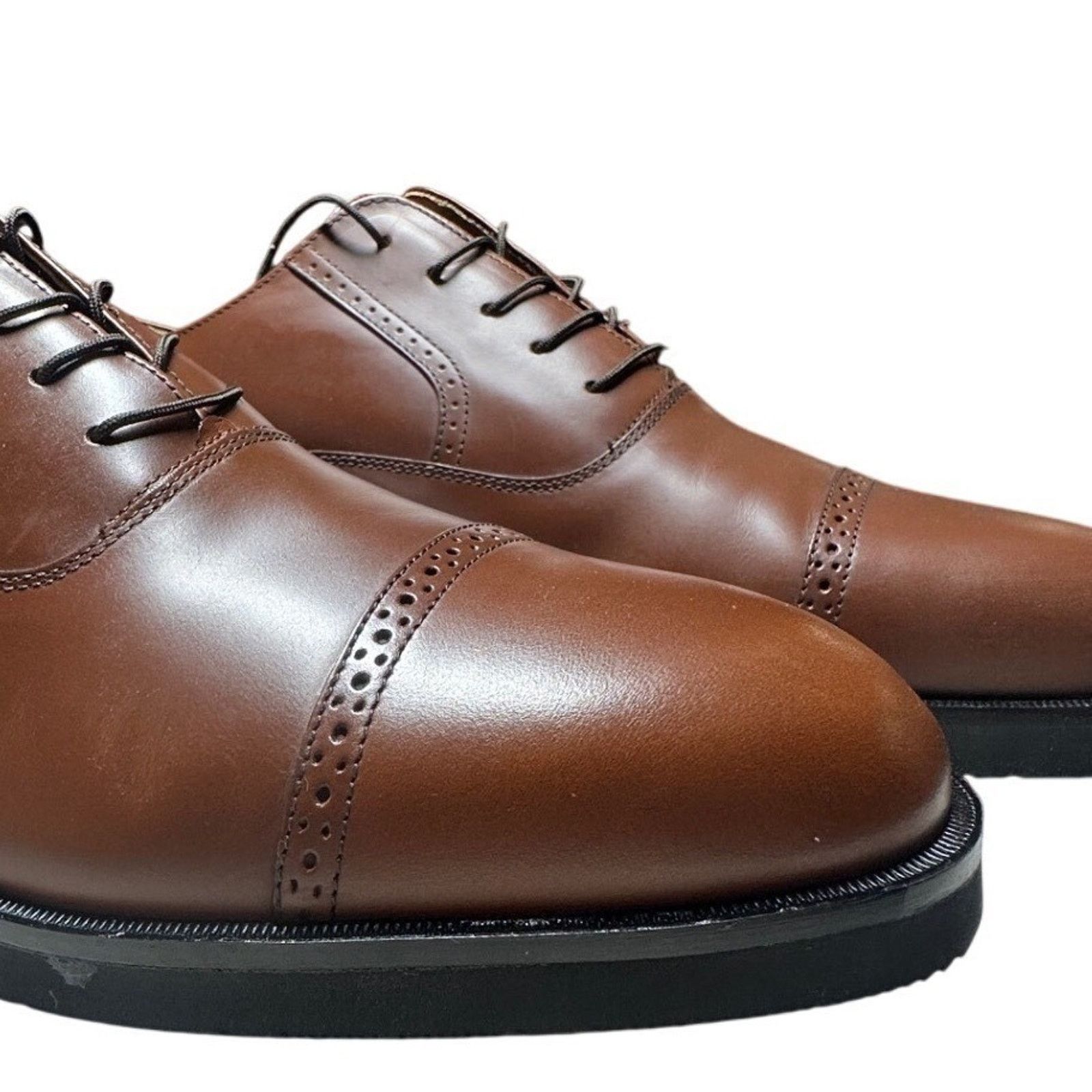 Rockport Rockport Cap Toe Oxford Mens 13 NWT Leather Dress Shoes Size US 13 / EU 46 - 5 Thumbnail