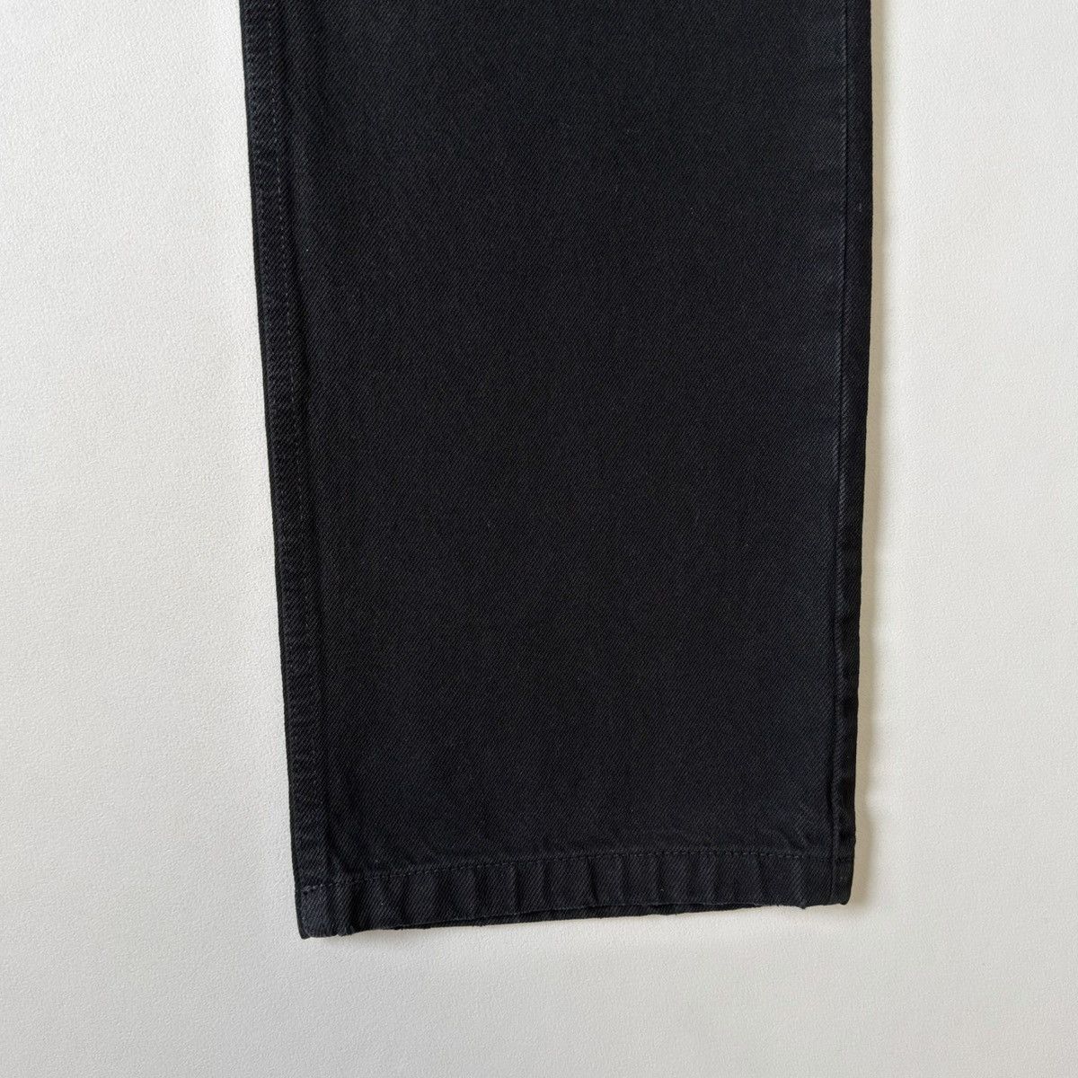 Balenciaga 2021 Washed Black Straight Leg Jeans Size US 34 / EU 50 - 8 Thumbnail