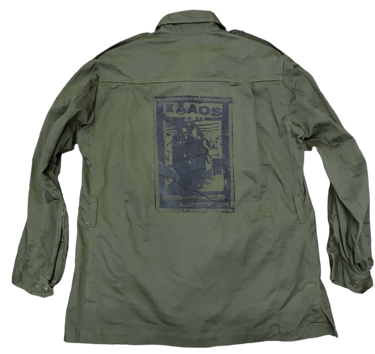 Band Tees Vintage Kaaos Hardcore Punk Field Jacket Size US M / EU 48-50 / 2 - 1 Thumbnail