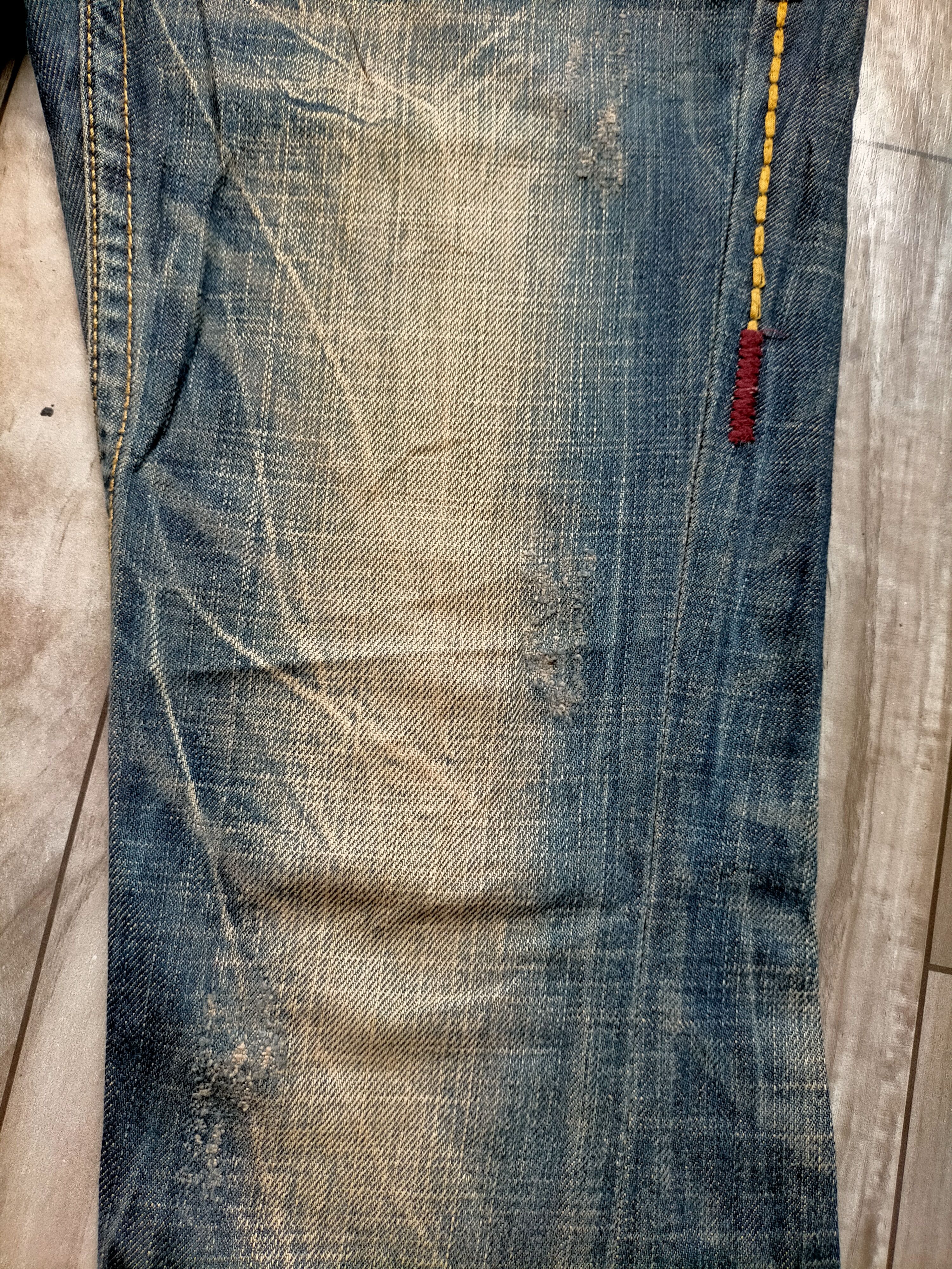 If Six Was Nine Flare Jeans Lolita Low Rise Boot cut Denim Size US 30 / EU 46 - 8 Thumbnail