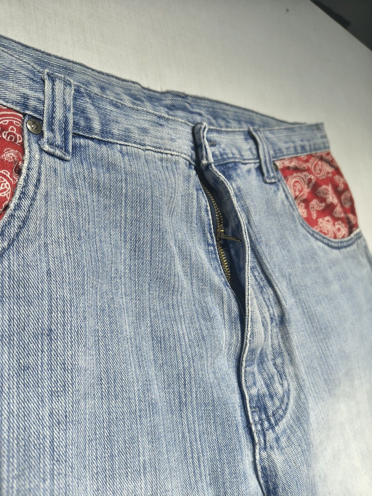Southpole RARE TOWNZ Y2K BAGGY DENIM JEANS 🔥(011) Size US 38 / EU 54 - 5 Thumbnail