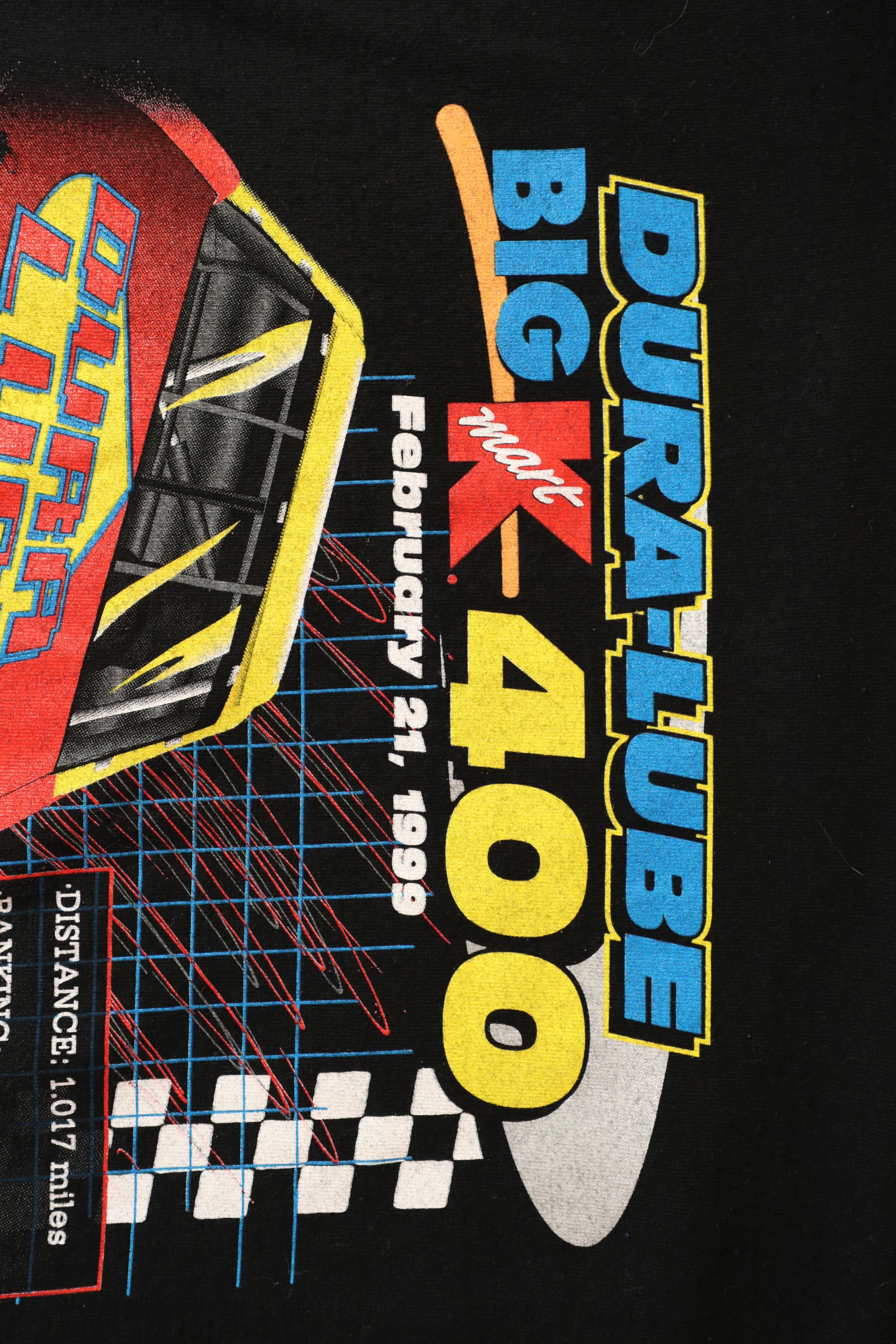 Fruit Of The Loom × Vintage NC Speedway Dura Lube Big K-Mart 400 1999 Tee (XL) Size US XL / EU 56 / 4 - 7 Thumbnail
