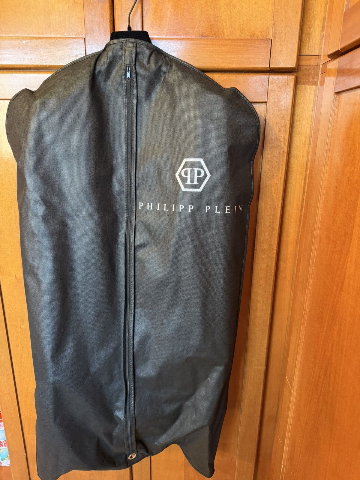 Philipp Plein Philipp Plein Luxury Leather Jacket – Excellent Size US L / EU 52-54 / 3 - 8 Thumbnail