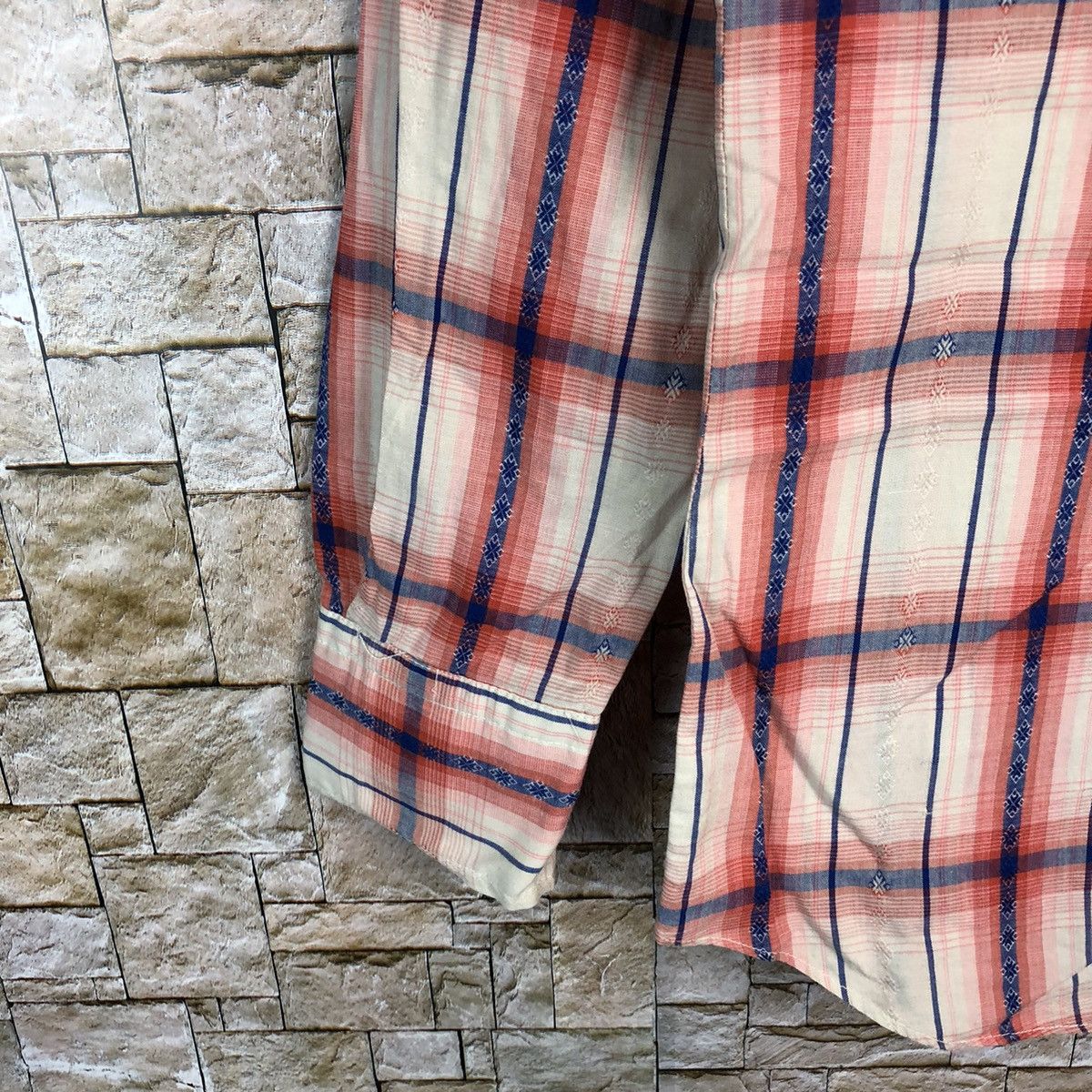 Edwin Edwin Pink checkered vintage japan Flannel #A247 Size US S / EU 44-46 / 1 - 7 Thumbnail