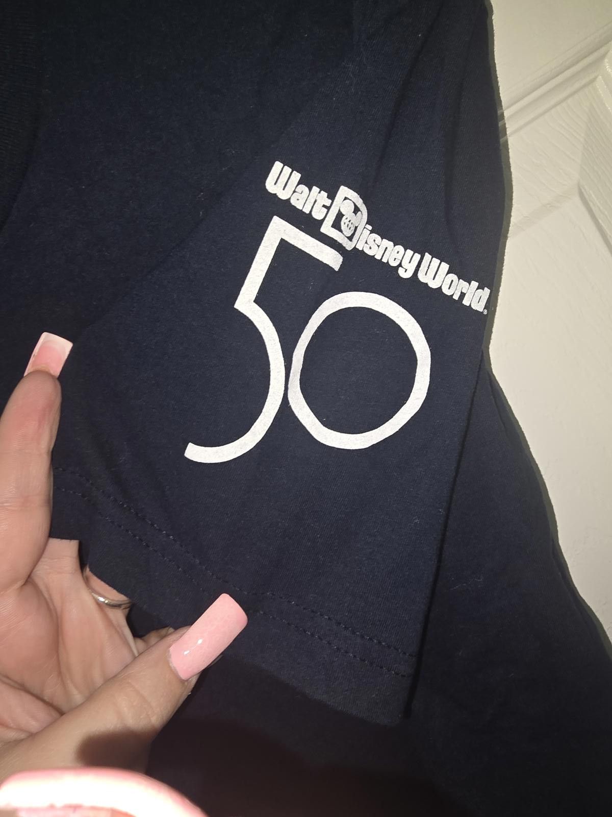 Other New Disney Parks 50th Anniversary BoxLunch Exclusive T Shirt Size ONE SIZE - 3 Thumbnail