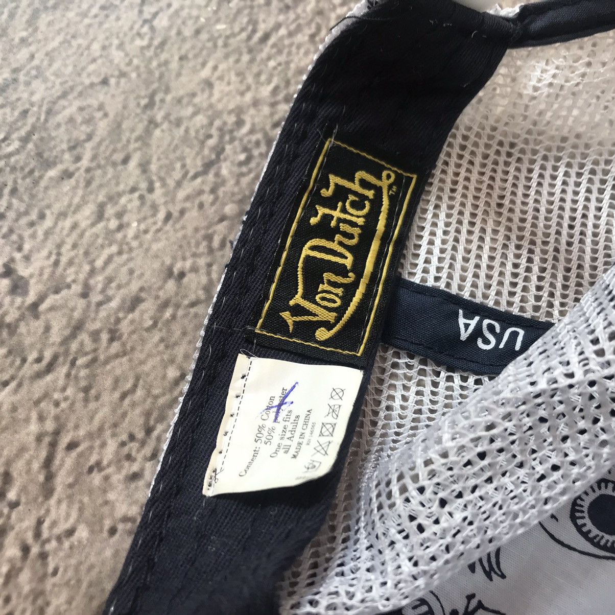 Vintage Vintage Von Dutch Y2K Trucker Cap Skate Streetwear Boxy OS Size ONE SIZE - 5 Thumbnail