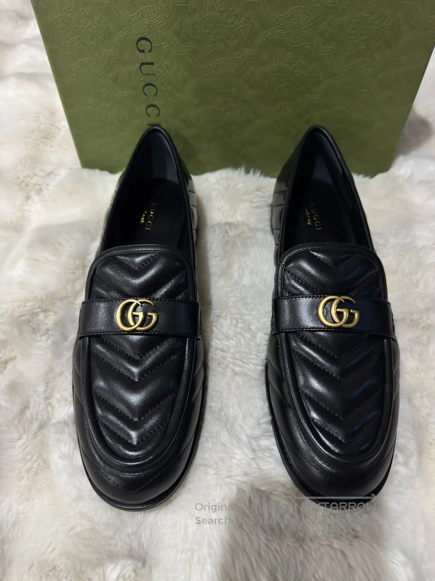 Gucci Guicci Loafers Leather Shoes| Size US 9 / EU 42 - 1 Thumbnail