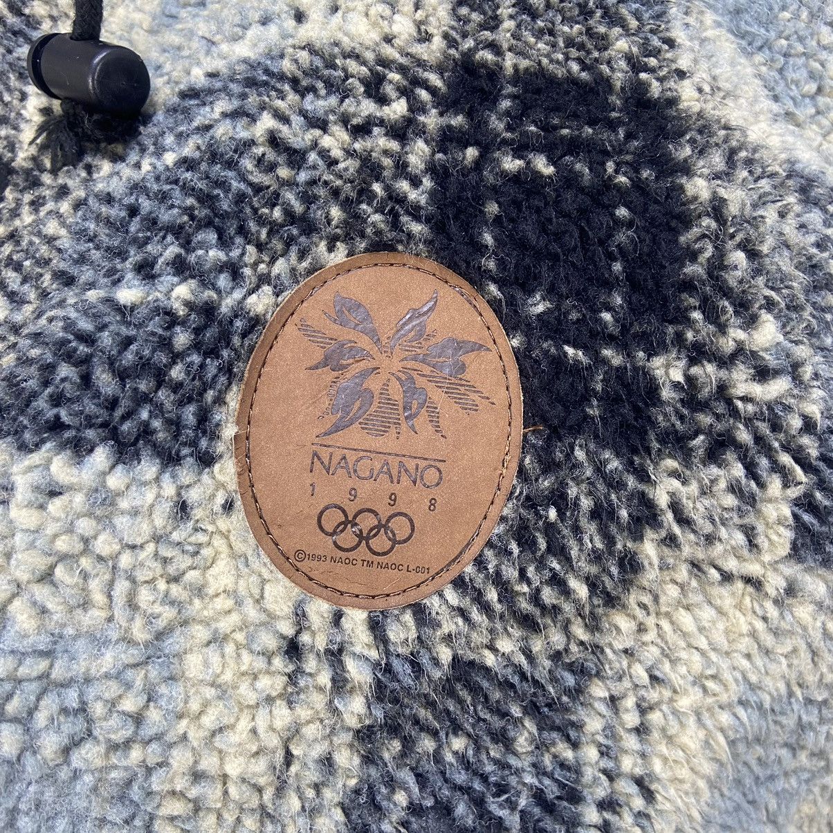 USA Olympics Vintage 90s 1998 Olympic Nagano Fleece Sherpa Jacket Size US M / EU 48-50 / 2 - 2 Thumbnail