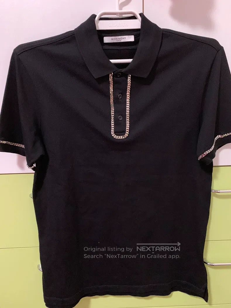 Givenchy Givenchy GVC Vintage Chain Short Sleeve, Iron Chain Size US L / EU 52-54 / 3 - 1 Thumbnail