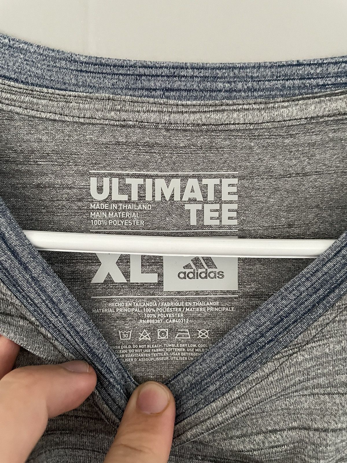 Adidas Long Sleeve Adidas T-Shirt Size US XL / EU 56 / 4 - 3 Thumbnail