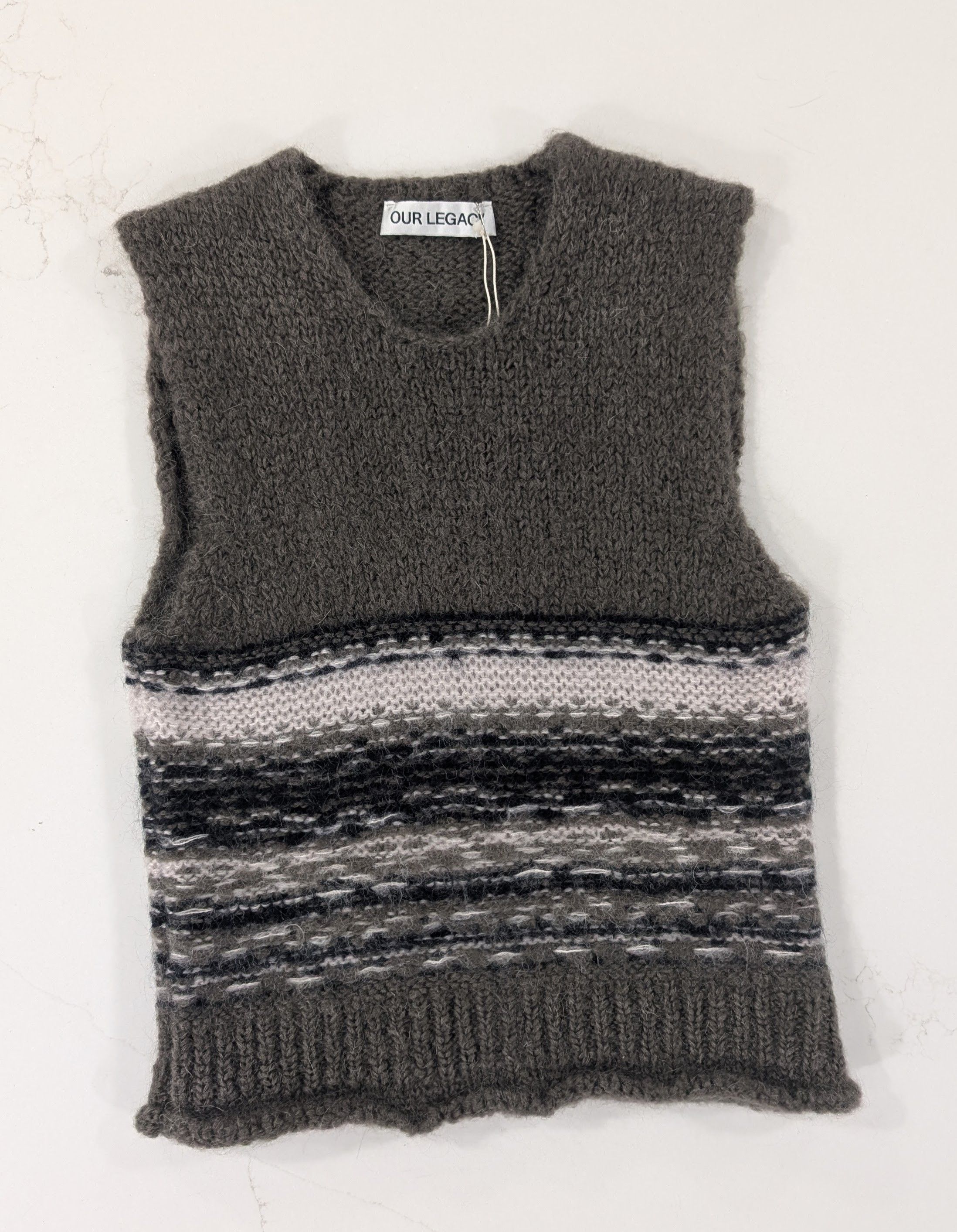 Our Legacy Our Legacy Box Sleeveless Black Cotton Crochet | Grailed