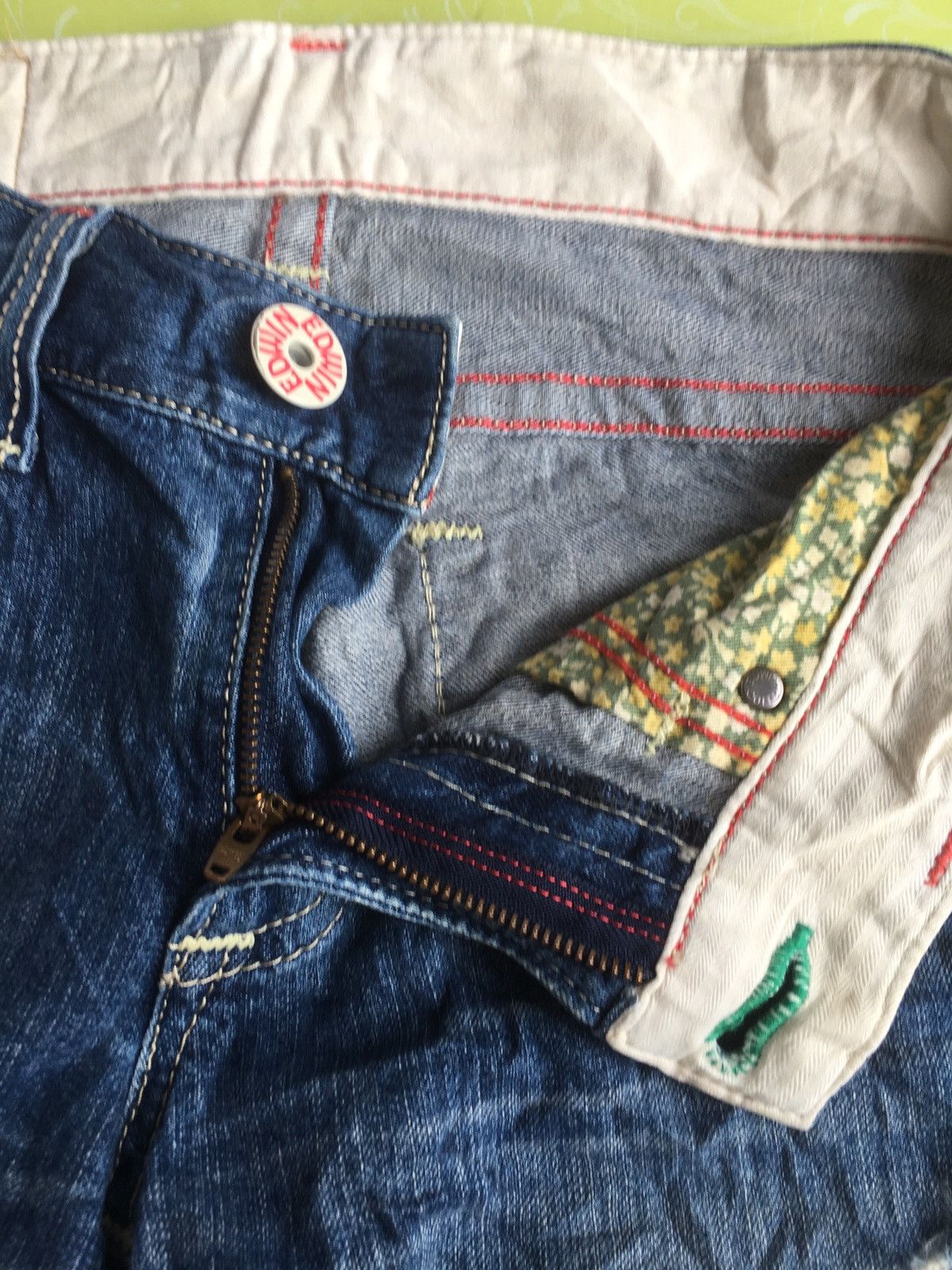 Edwin × Japanese Brand × Vintage Edwin Size 32" / US 10 / IT 46 - 8 Thumbnail