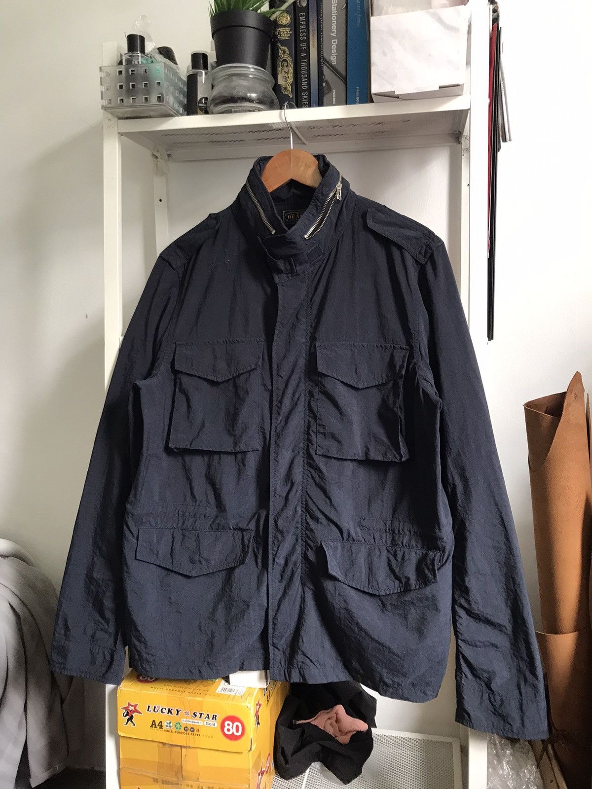 Beams Plus × Japanese Brand × Vintage VINTAGE BEAMS Heart Parkas Jacket Size US L / EU 52-54 / 3 - 4 Thumbnail