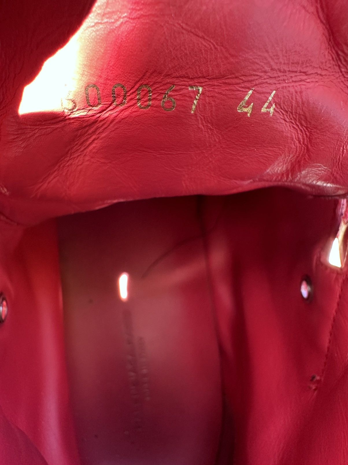 Balenciaga Balenciaga pleated sneaker Red Coates colorway sz44 Size US 11 / EU 44 - 9 Thumbnail