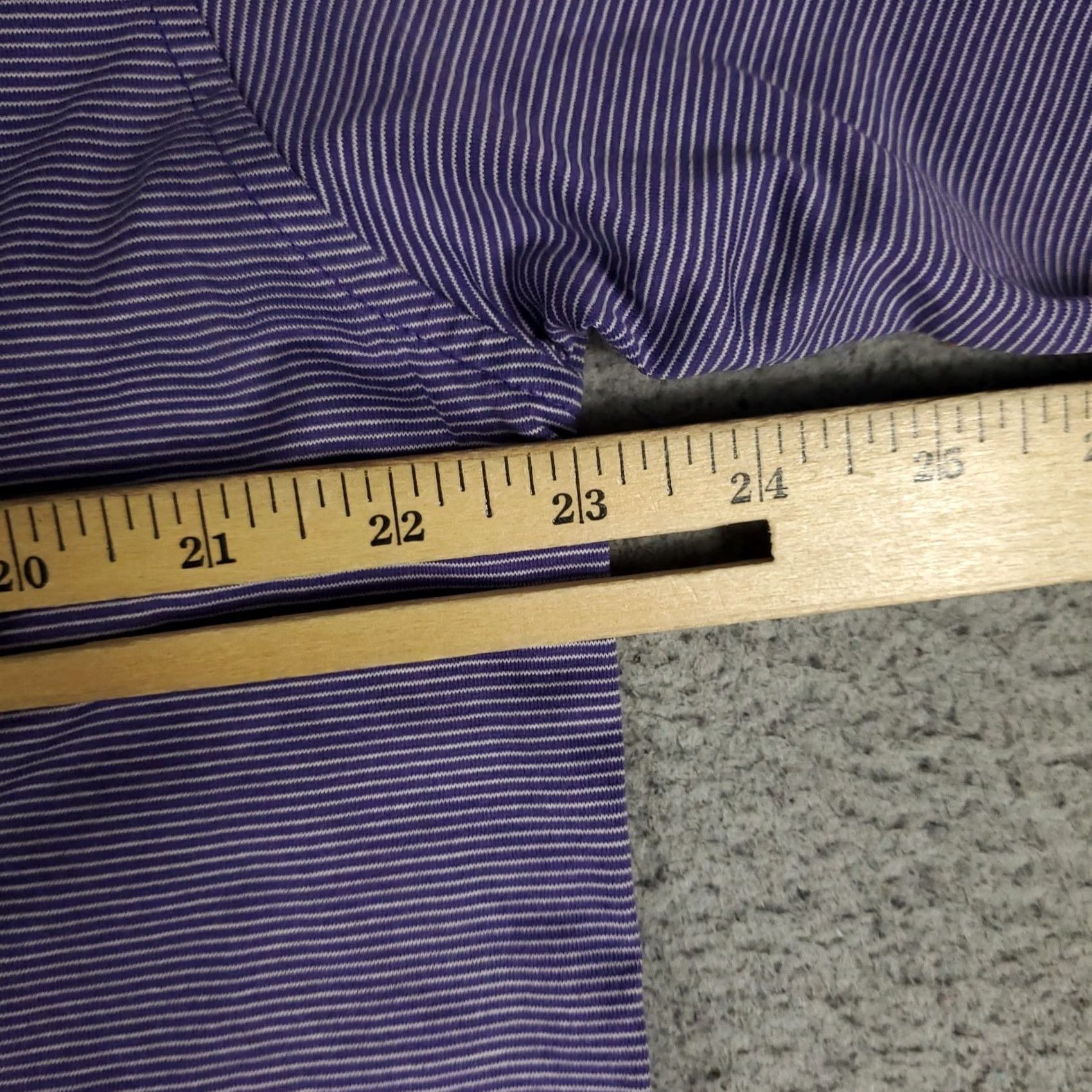 Peter Millar Peter Millar Polo Shirt Mens Size Large Purple Striped Cotton Short Sleeve Size US L / EU 52-54 / 3 - 5 Thumbnail