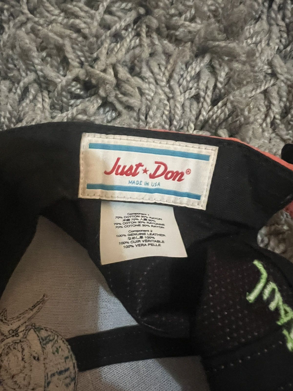 Just Don JUST DON ISLANDERS CAP Size ONE SIZE - 7 Thumbnail