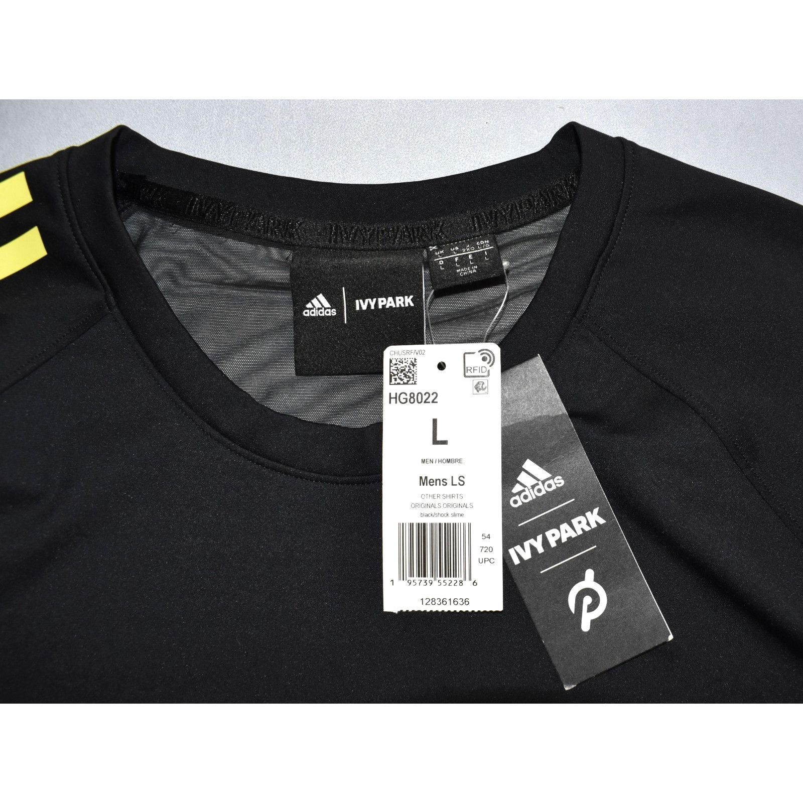 Adidas NEW ADIDAS X IVY PARK See Through Mesh Back LS T Shirt Sz L Size US L / EU 52-54 / 3 - 5 Thumbnail