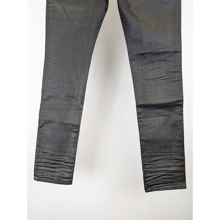 Saint Laurent Paris o1rshd1 Q:2 / Skinny 5 Pocket Low Nightrider Jeans in Black Size US 34 / EU 50 - 13 Thumbnail