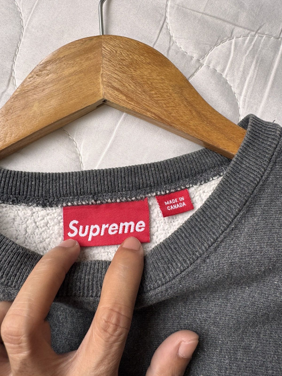 Supreme VINTAGE 1999 SUPREME BOX LOGO CREWNECK🔥 Size US M / EU 48-50 / 2 - 3 Thumbnail