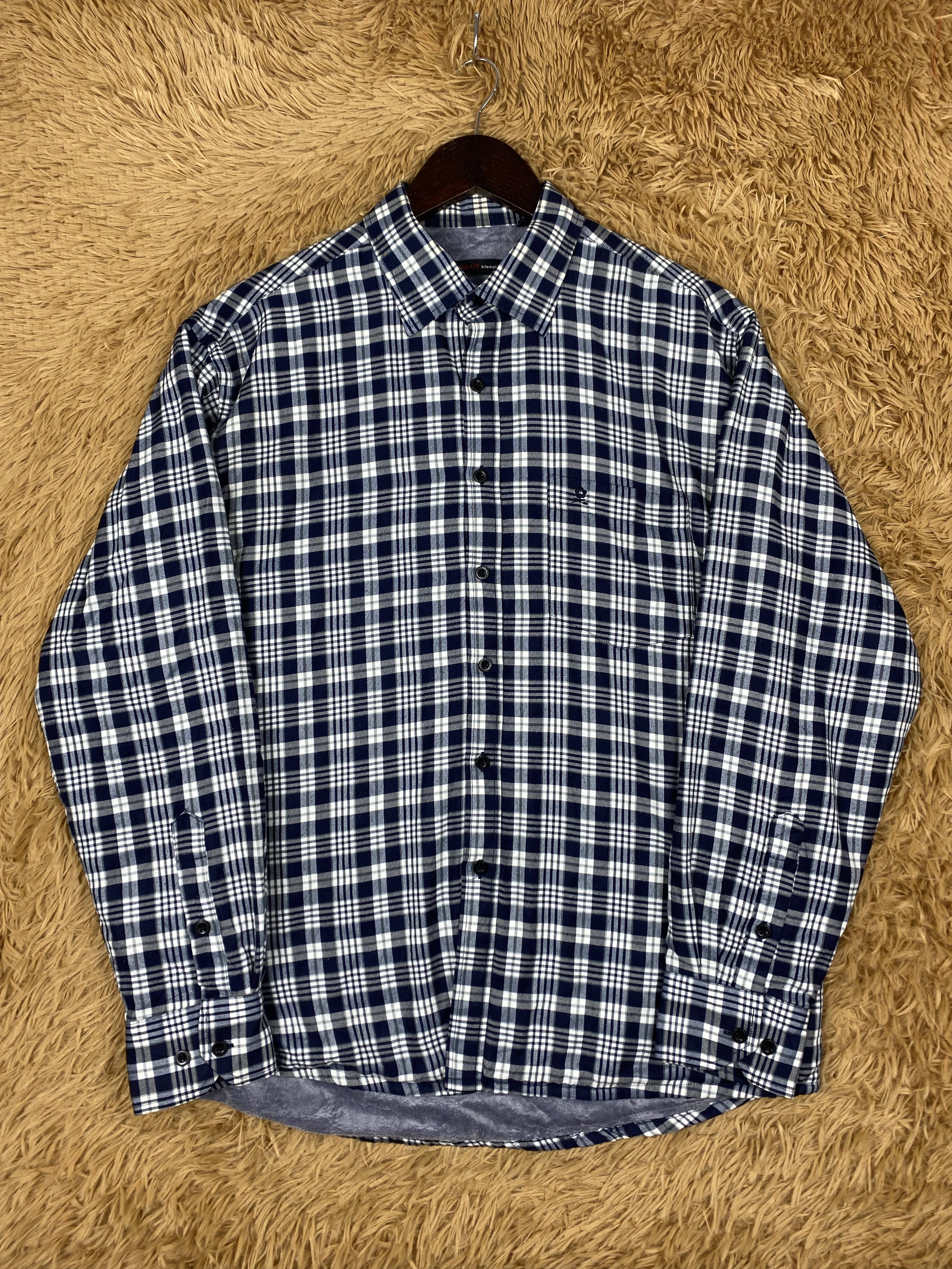 Montagut Vintage Montagut Flannel Fleece Lining Jacket DJ0861 Size US S / EU 44-46 / 1 - 4 Thumbnail