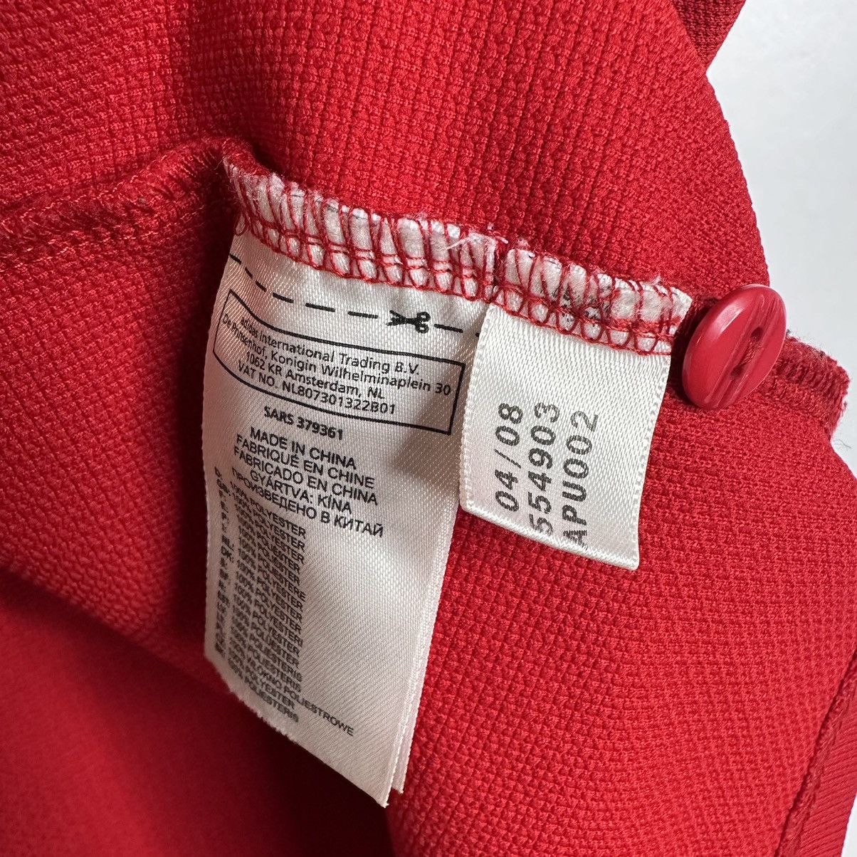 Adidas Liverpool 2008 2009 Adidas Polo Shirt Jersey Size US L / EU 52-54 / 3 - 5 Thumbnail