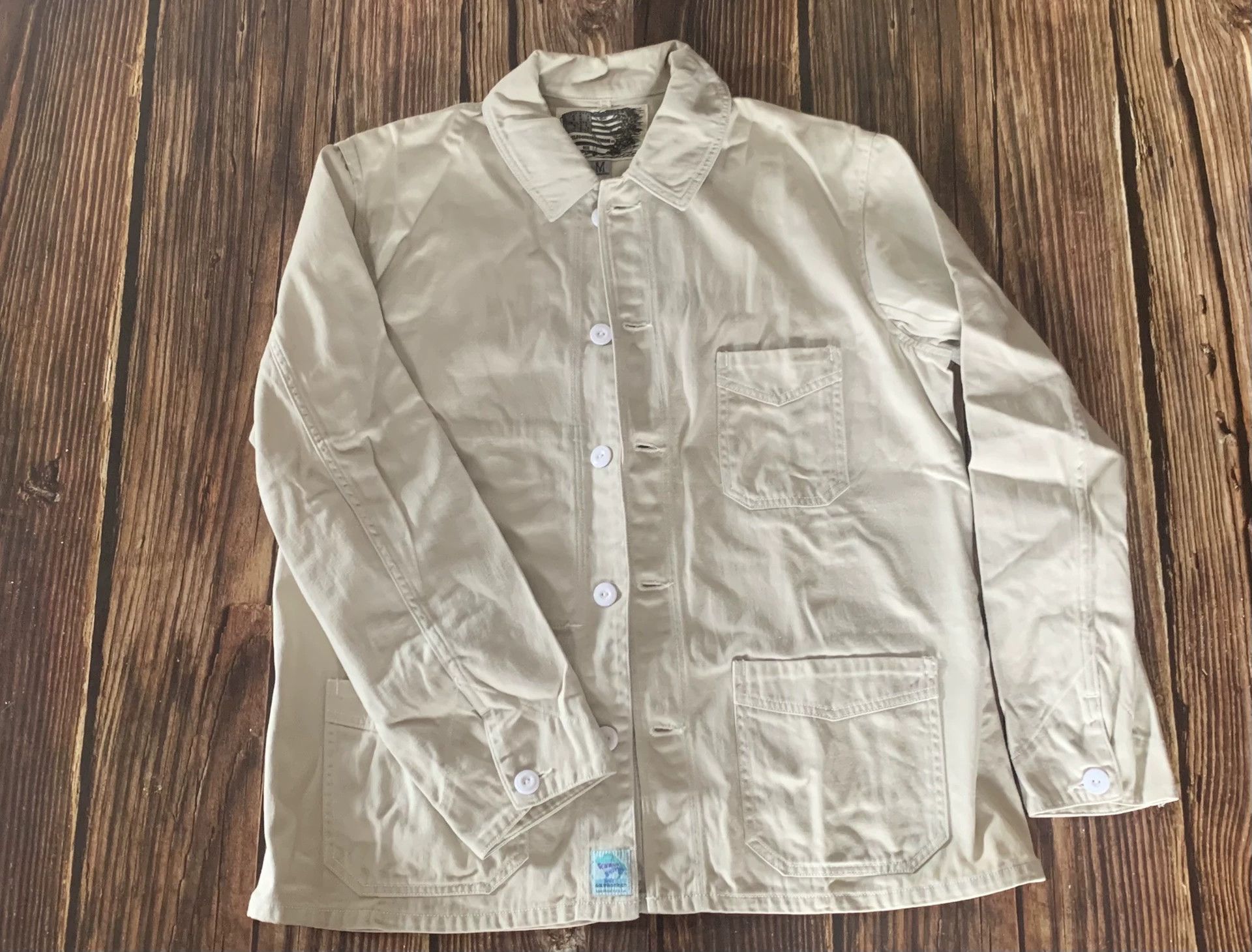 Freewheelers bootleggets freewheelers work jacket beige color Size US M / EU 48-50 / 2 - 1 Thumbnail