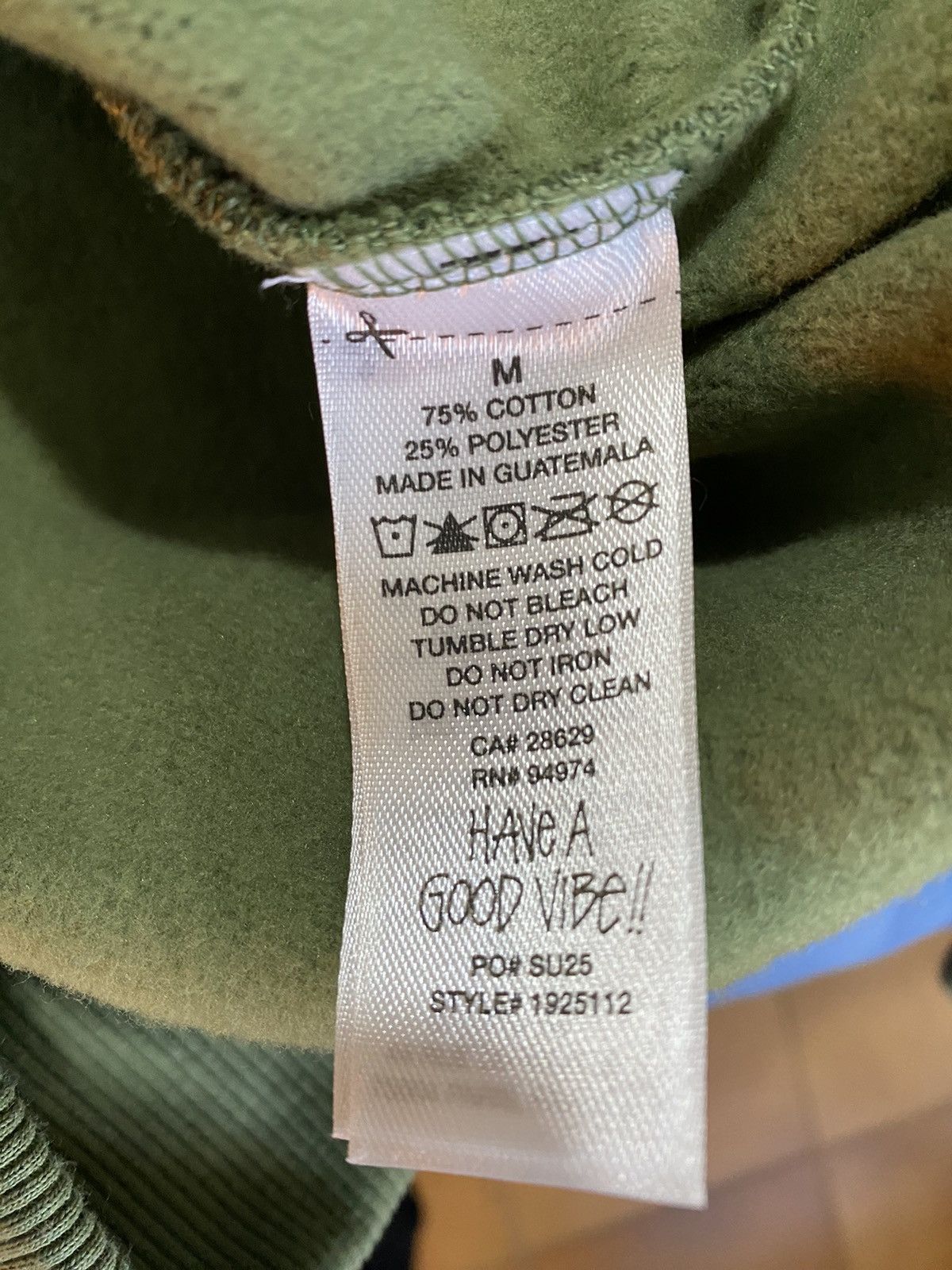 Stussy Stüssy Cross Dot sweatshirt, size M, dark green, new Size US M / EU 48-50 / 2 - 13 Thumbnail