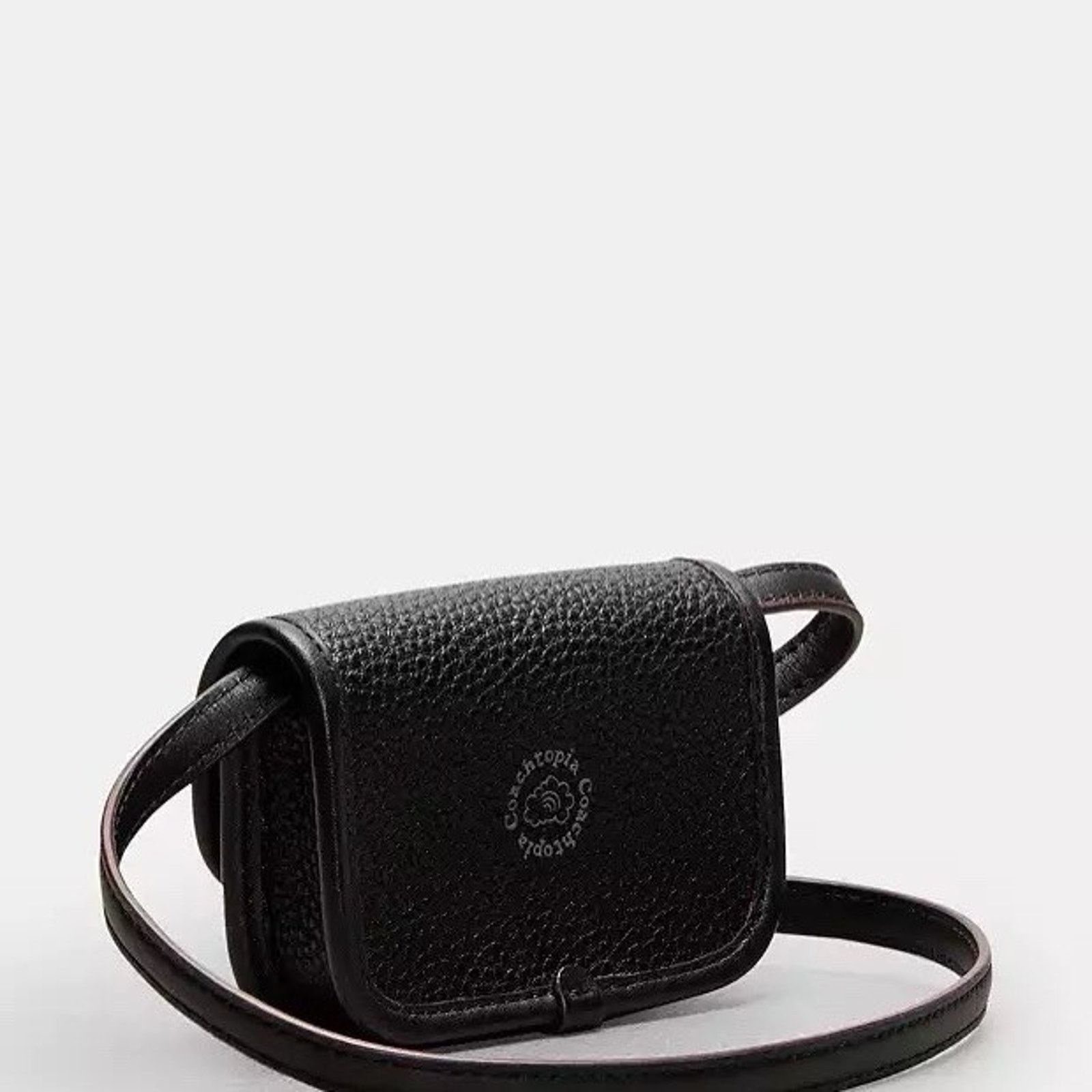 Coach NWT Coach Wavy Wallet Crinkle Coachtopia Leather Black CK122 Size ONE SIZE - 9 Thumbnail