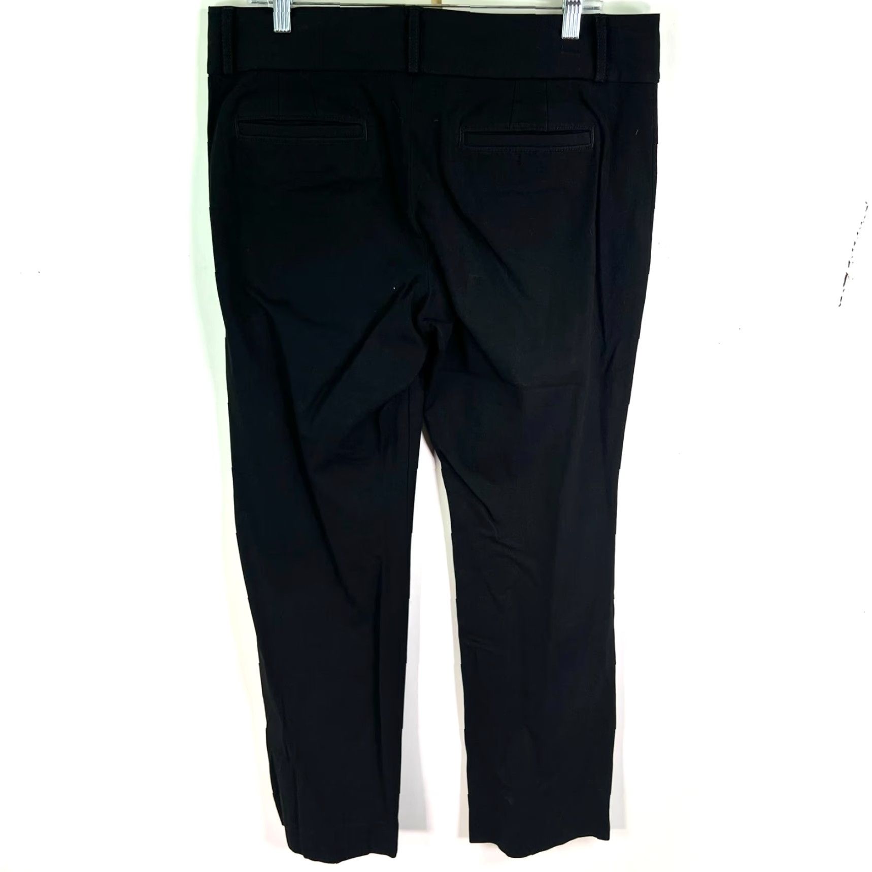 Banana Republic Banana Republic Sloan Dress Pants Women Size 12 Black 36x32 Straight Leg Womens Size 34" / US 12 / IT 48 - 7 Thumbnail