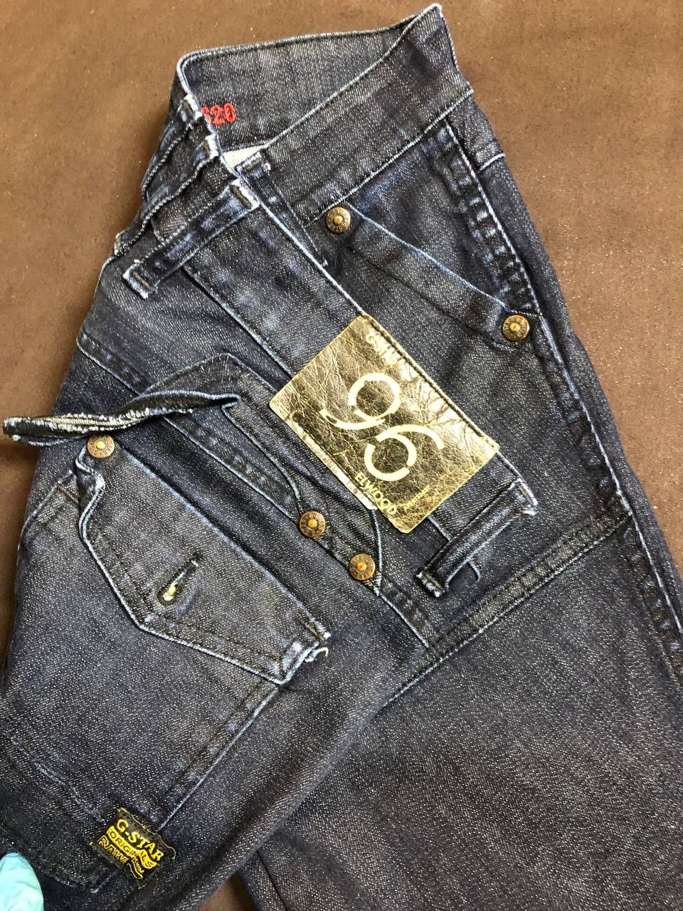 G-Star Rare Vintage G-Star Elwood Denim Jeans Avant-Garde Y2K Size 30" / US 8 / IT 44 - 10 Thumbnail