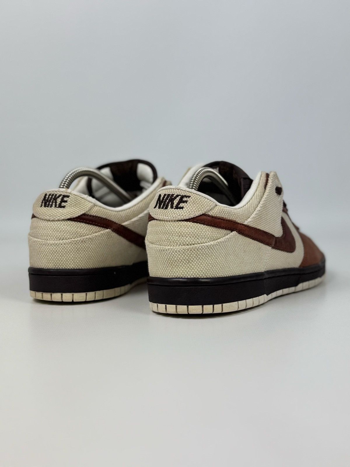 Vintage 00s Vintage Nike Dunk Low Premium Light British Tan Sneakers Size US 10 / EU 43 - 4 Thumbnail
