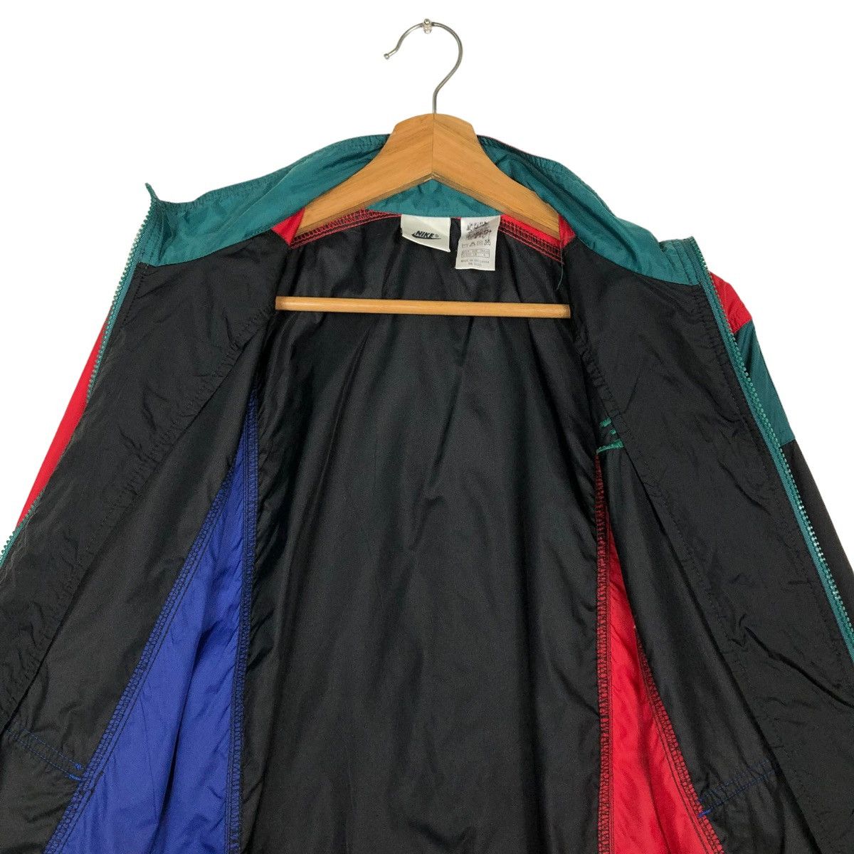 Nike 🔥VINTAGE NIKE LIGHT JACKET TRIPLE COLOUR DESIGN Size US L / EU 52-54 / 3 - 14 Thumbnail