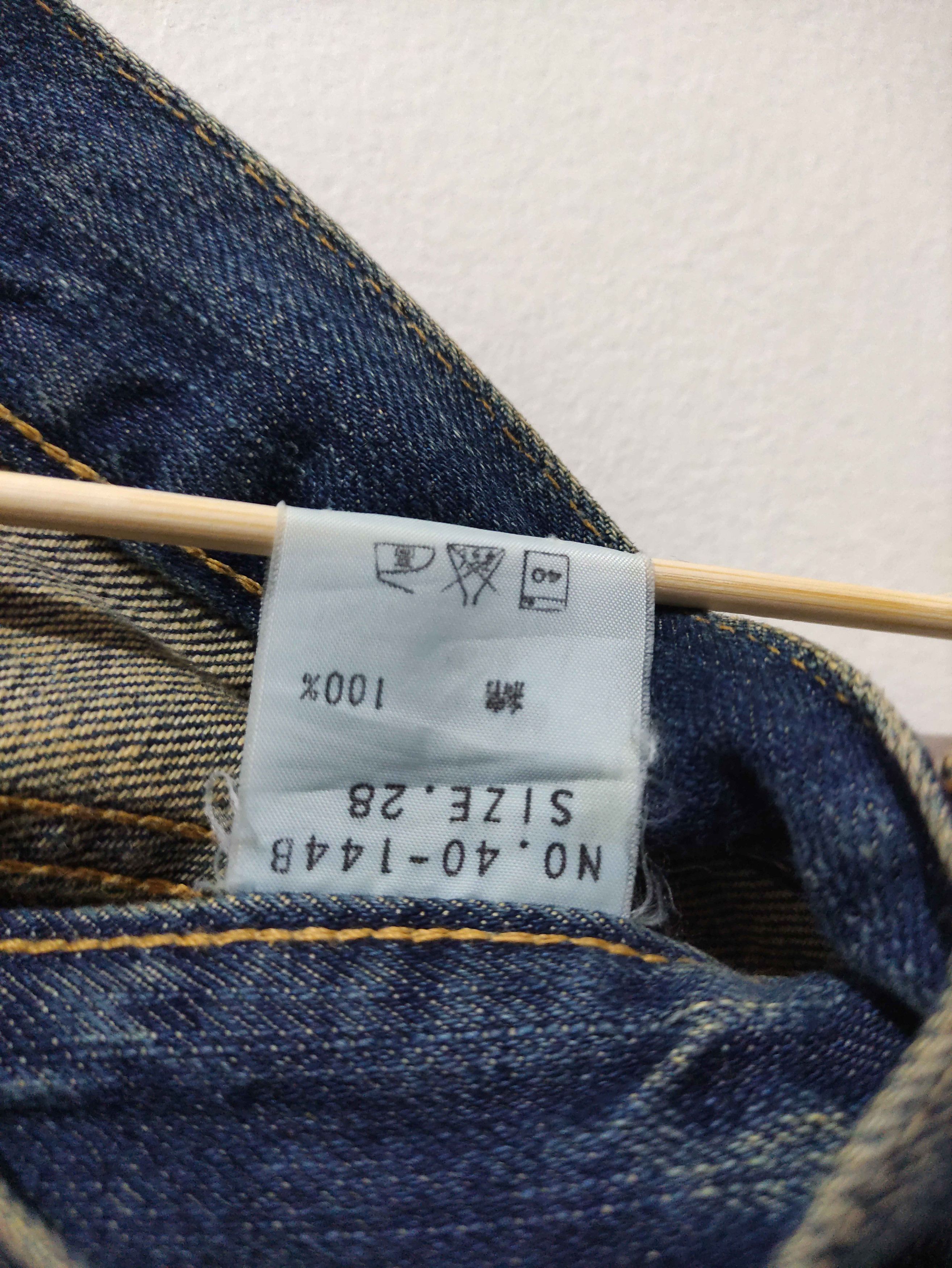 Spellbound Japanese Archive SPELLBOUND distressed grunge denim Size US 29 - 13 Thumbnail
