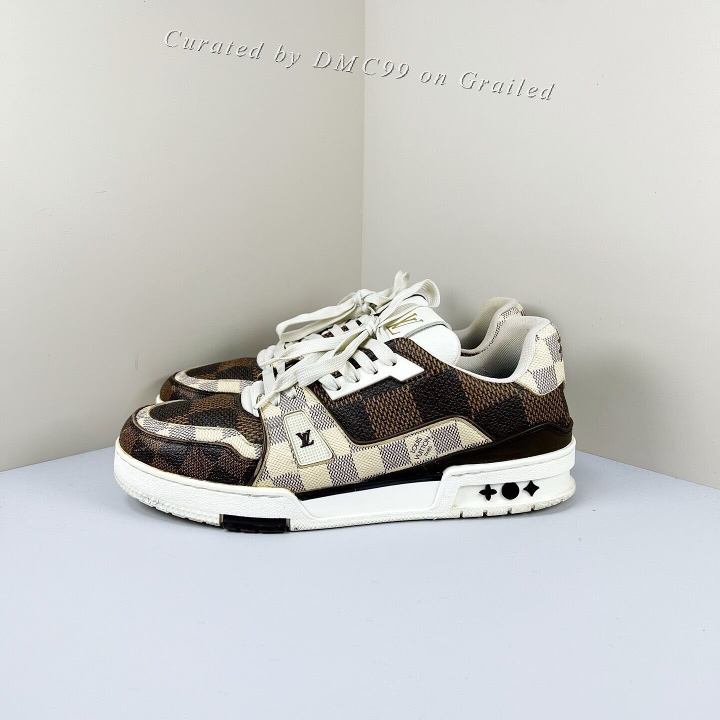 Louis Vuitton Louis Vuitton Monogram Damier Trainer Sneakers Size US 8.5 / EU 41-42 - 1 Thumbnail