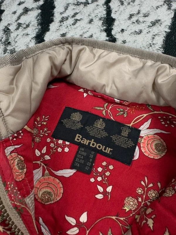 Barbour Barbour quilted jacket cream beige logo 40 Size S / US 4 / IT 40 - 5 Thumbnail