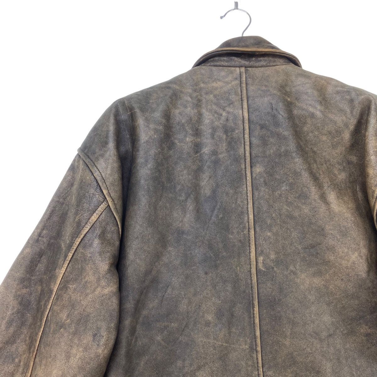 Genuine Leather Vtg 80s Midcoast International Original American Trade Mark Size US M / EU 48-50 / 2 - 13 Thumbnail