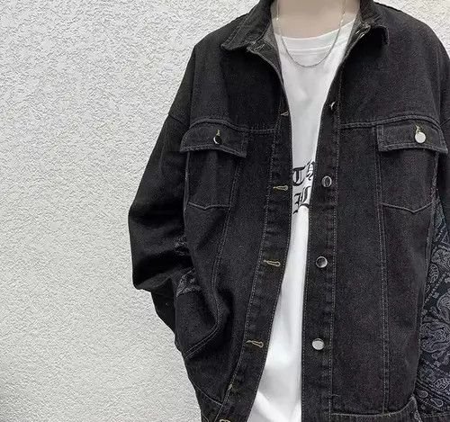 Japanese Brand 💥New Limited Release Side Bandana Denim Jacket Size US M / EU 48-50 / 2 - 4 Thumbnail