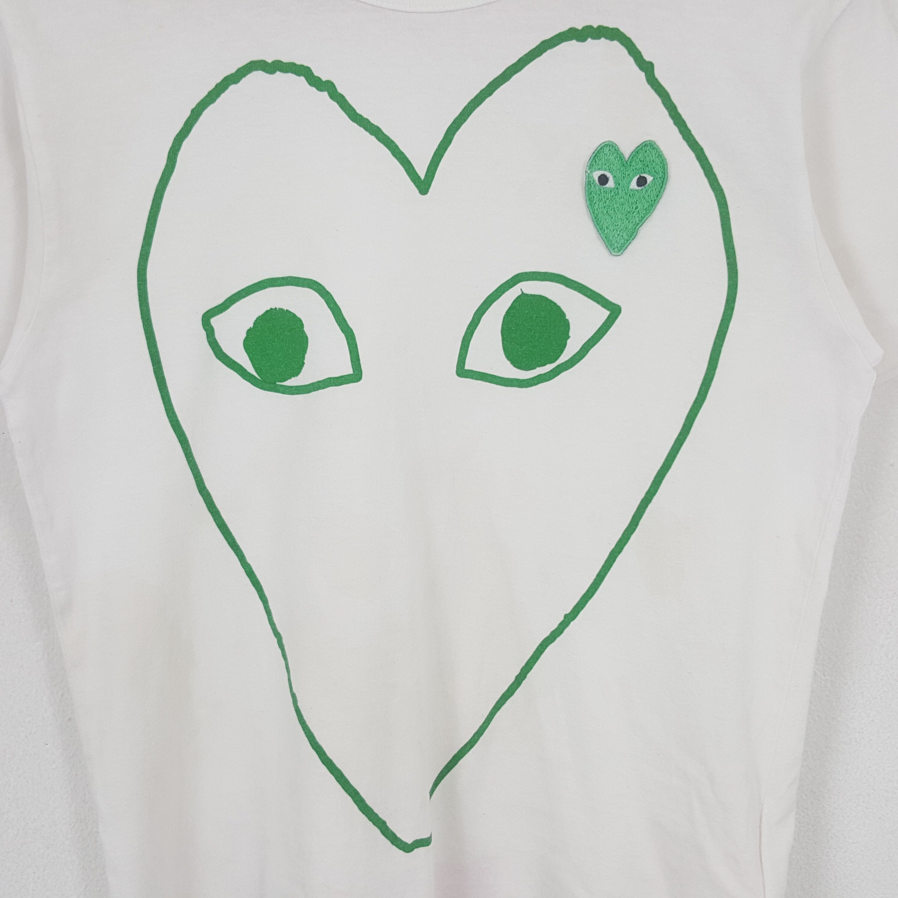 Comme des Garcons PLAY Vintage Play Comme des Garcons Japanese Tshirt RR15 Size US S / EU 44-46 / 1 - 2 Thumbnail