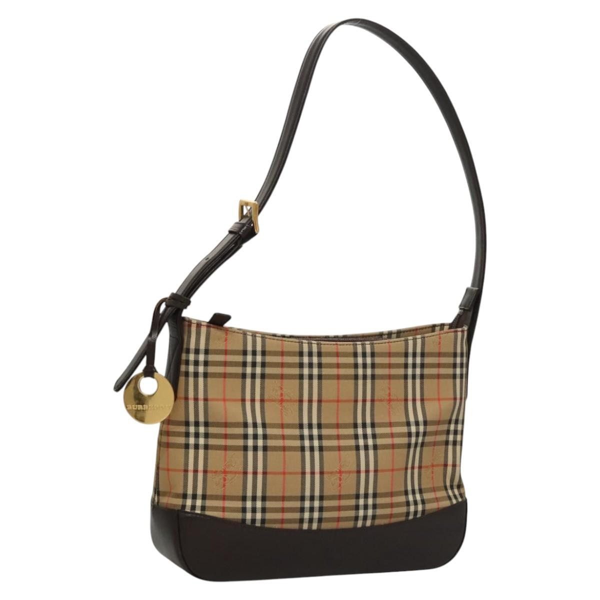 Burberry Burberry Shoulder Bag Nova Check Canvas Size ONE SIZE - 1 Thumbnail
