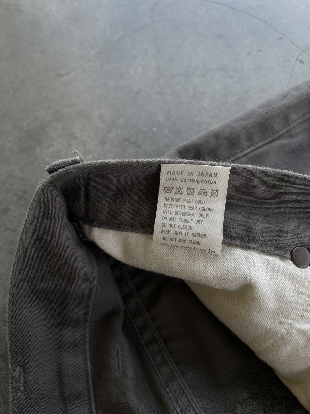 Japanese Brand 2005's Orslow Trousers Pant Replica Lee Size US 31 - 19 Thumbnail