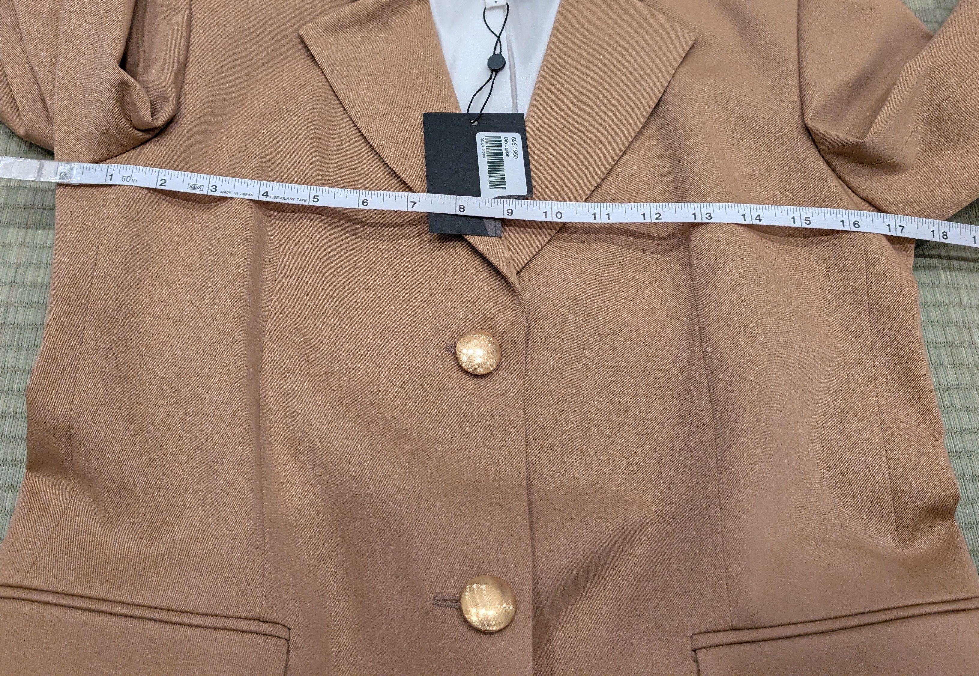 Other NWT Judith & Charles Cotton Dax Jacket Made in Portugal Size M / US 6-8 / IT 42-44 - 8 Thumbnail