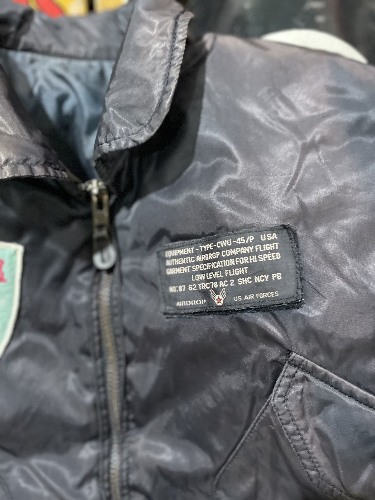 Other Vintage Tomcat Flight Jacket Size US L / EU 52-54 / 3 - 3 Thumbnail
