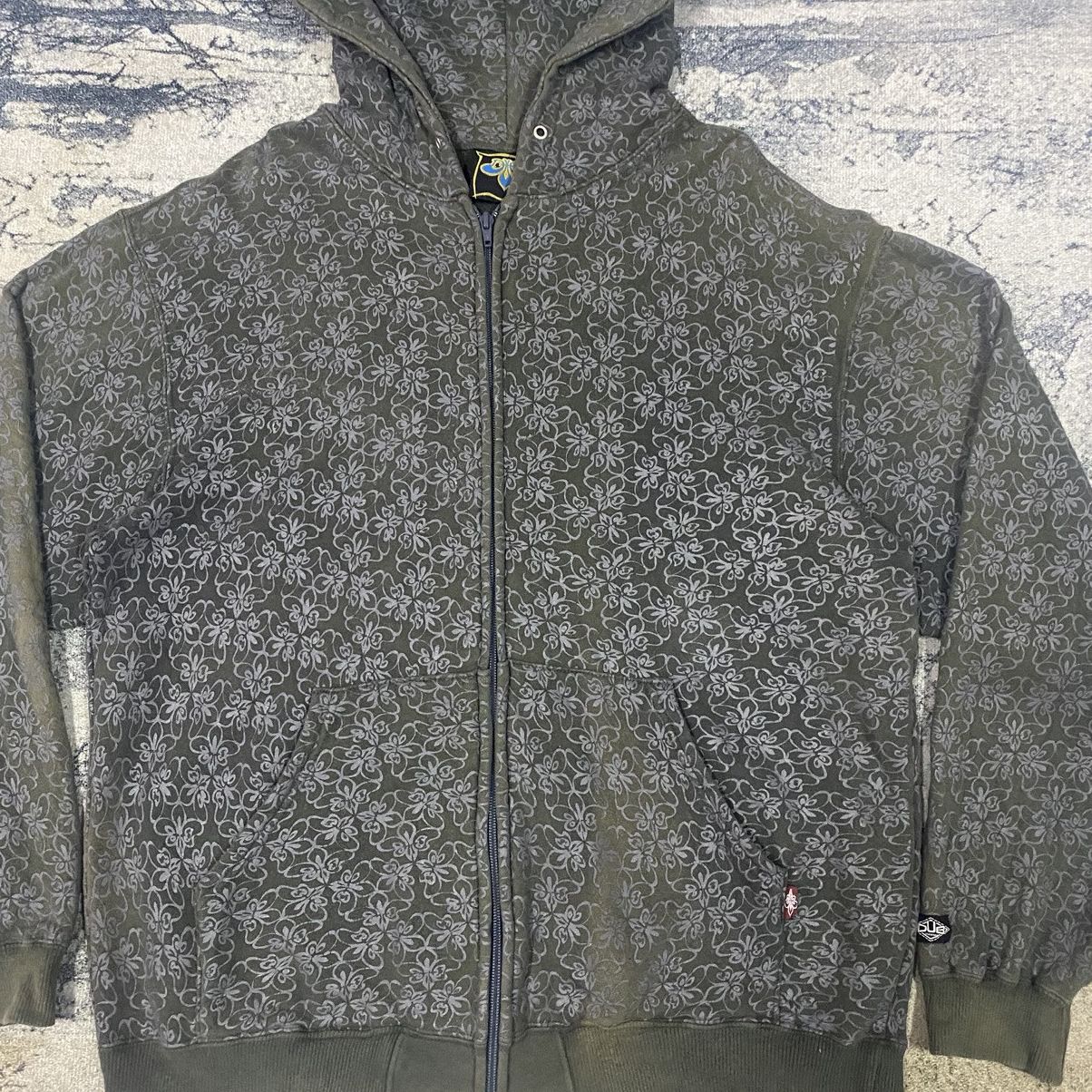 Japanese Brand × Vintage Vintage Japan Monogram Hoodies Zipper Jacket Size US M / EU 48-50 / 2 - 3 Thumbnail