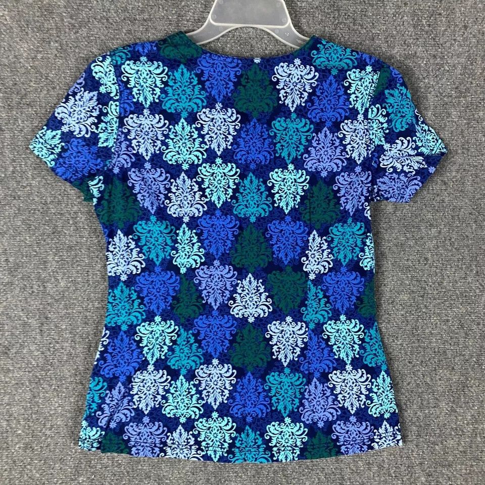 Other Landau Scrubs Top Women's XS Modern Fit Cotton Stretch Size XS / US 0-2 / IT 36-38 - 7 Thumbnail