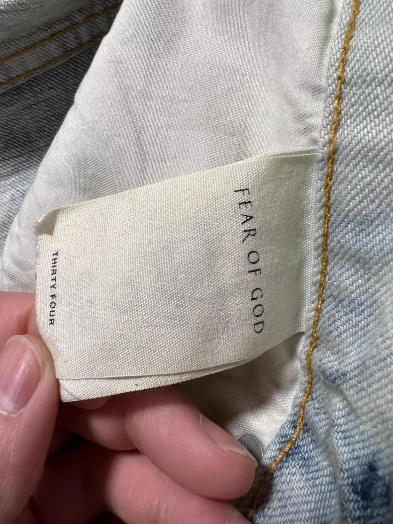 Fear of God Fear of God Season 5 Snowflake renders jeans Size US 34 / EU 50 - 5 Thumbnail